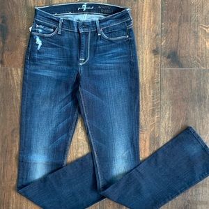 7 for all Mankind Skinny Boot Cut Jeans